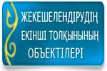 Жекешелендірудің екінші толқынының объектілері